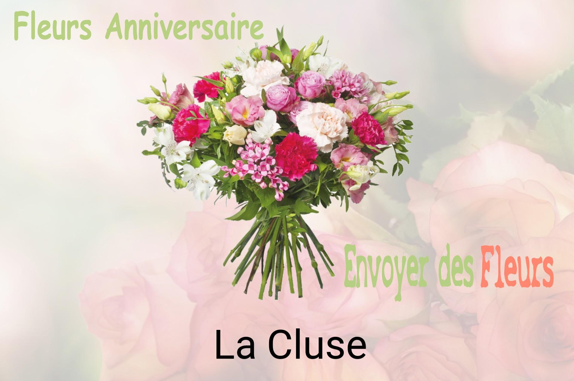 Bouquet de fleurs d’anniversaire livré à La Cluse