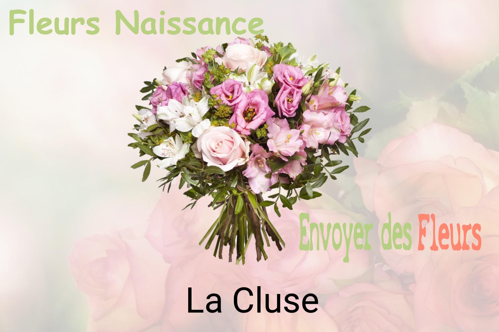 Bouquet de fleurs de naissance livré à La Cluse