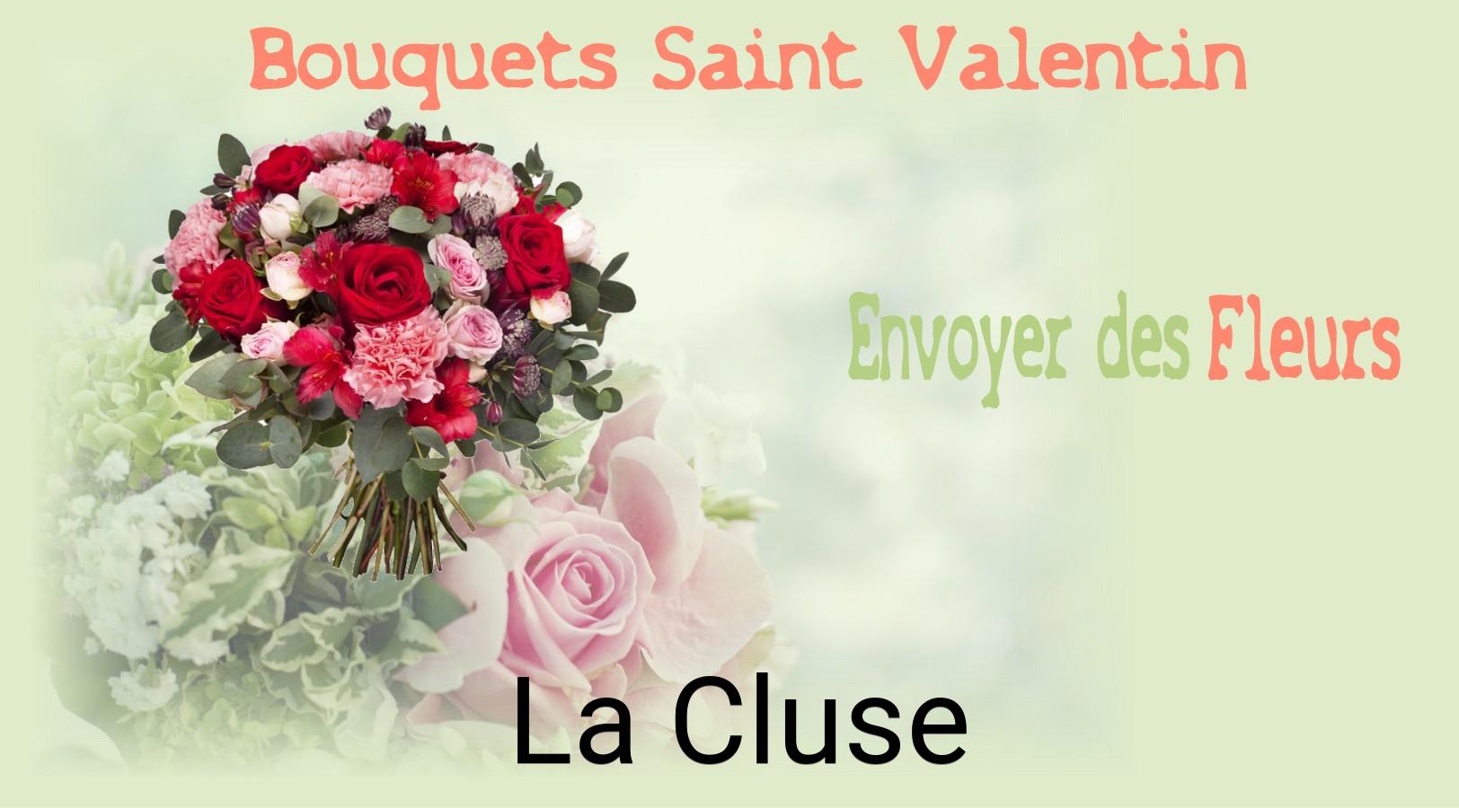 Roses de Saint-Valentin livrées à La Cluse